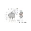Stackable PCB terminal block push-button 2.5 mm² dark gray thumbnail 3