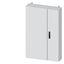 ALPHA 400, wall-mounted cabinet, Flat Pack, IP43, Protection class 2, H: 1250 mm, W: 800 thumbnail 2