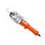 Portable luminaire for E27 lamps, max. 60 W, IP20, cable 5m, orange thumbnail 1