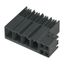 PCB plug-in connector, male header, closed side, THT/THR solder connection, 7.62 mm, Number of poles: 3, 90°, Solder pin length (l): 2.6 mm, tinned, black, Box thumbnail 2
