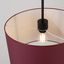 Pendant lamp NEVIA burgundy thumbnail 3
