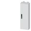 ALPHA 160, wall-mounted cabinet, Surface mounting, with distribution board panel, IP44, Protection class 2, H: thumbnail 2