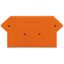 End and intermediate plate 2.5 mm thick orange thumbnail 1