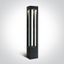 ANTHRACITE BOLLARD 90cm 22W WW IP65 230V thumbnail 1