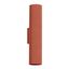 VERTICAL WALL LAMP ILLUMINATING UP AND DOWN FROM THE CARBON SERIES RED OCHRE FOR LIVING ROOM 2XGU10 thumbnail 2