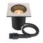 DASAR® L, square cover 24° 3000K incl. DALI driver in stainless steel thumbnail 1