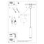 CERAMIC HANGING LAMP NANCY GU10 1X40W IP20 thumbnail 5