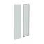 Side panels (pair) H=1800 D=400 mm sheet steel RAL7035 thumbnail 1