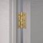 DOOR HINGE / 76 X 51 X 2 MM / BRASS thumbnail 2
