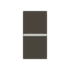 Rocker cover customizable symbol - 1M - Anthracite thumbnail 1