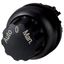 M22S-WR3-X94 Changeover switch, RMQ-Titan, With rotary head, maintained, 3 positions, inscribed, Bezel: black, Auto 0 Man. thumbnail 3