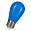 LED ST45 E27 240V 1W Blue thumbnail 1