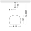 SCON-S AC 500 LED750-930 LDO FL CR - Pendant luminaire thumbnail 2