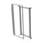 XVTL Mounting Frame, for enclosure width 650mm, H14=1250mm, prepared f thumbnail 2