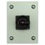 Main switch, P1, 40 A, surface mounting, 3 pole, 1 N/O, 1 N/C, STOP function, With black rotary handle and locking ring, Lockable in the 0 (Off) posit thumbnail 12