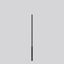 Steel pole D 114 H 3500 d 76 colour: anthracite thumbnail 2
