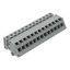 1-conductor female connector, angled CAGE CLAMP® 2.5 mm² gray thumbnail 1