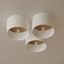 Ceiling lamp TELESTO white/light brown thumbnail 7