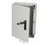 Polycarbonate enclosure, 600x400x210mm, fitted with Mounting plate thumbnail 2