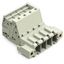 831-3204/109-000 1-conductor male connector; Push-in CAGE CLAMP®; 10 mm² thumbnail 1