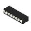 Printed circuit board terminals, 5.00 mm, Number of poles: 8, 90°, Solder pin length (l): 1.5 mm, black, PUSH IN with actuator, Clamping range, max. : 1.5 mm², Tape thumbnail 6