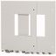 XMIX16F1002C Front cover, 2x IZMX16, fixed mounted design, W=1000mm thumbnail 1