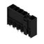 PCB plug-in connector, male header, closed side, Middle flange, THT solder connection, 7.62 mm, Number of poles: 5, 180°, Solder pin length (l): 3.5 mm, tinned, black, Box thumbnail 2