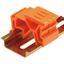 PCB plug-in connector, Accessories, Clip-in foot, orange thumbnail 2