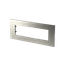 Frame - 1-gang / 7-modules - Niessen logo - S - Nickel thumbnail 2