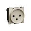 L.NOW - ISRAELI SOCKET 2P+E 10/16A CHAMPAGNE thumbnail 1