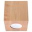 SPOT QUAD NATURAL WOOD GU10 1X40W IP20 thumbnail 1