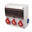 Cabinet ZSF20201000.1 /3974 socket IP44 thumbnail 1