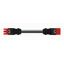 pre-assembled interconnecting cable Eca Socket/plug red thumbnail 2