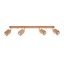 KEKE CEILING LAMP 4 OAK GU10 4X40W IP20 thumbnail 3
