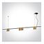 BRUSHED BRASS PENDANT GU10 7x7W IP20 100-240V thumbnail 1