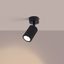 Ceiling lamp KARBON 1 black thumbnail 3