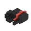 PCB plug-in connector, female plug, 7.62 mm, Number of poles: 3, 180°, PUSH IN with actuator, PUSH IN without actuator, Clamping range, max. : 10 mm², Box thumbnail 2