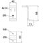 Z support for BKRS for system height 100 mm 65x40x88 Steel Hot-dip gal thumbnail 2