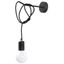 WALL LAMP EDISON BLACK E27 1X60W IP20 thumbnail 1