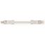 pre-assembled interconnecting cable Eca Socket/plug white thumbnail 2