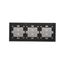 Made-to-order product, 1/4 key - customisable - with option to print a pictogram, (rocker), Simon 55, IP20, black matt thumbnail 2