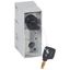 Key lock for Debro-lift mechanism -2 star keys -motorised/with rotary hand. DPX³ thumbnail 1
