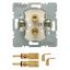 High-End speaker socket with banana plugs thumbnail 1