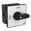P3 On-off switch, 80 A,Flush mounting, 3 pole, Form E, Black, Short th thumbnail 2