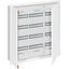 U53R4 U Compact distribution board, Flush mounting, 144 SU, Isolated (Class II), IP31, Field Width: 3, Rows: 4, 834 mm x 810 mm x 120 mm thumbnail 1