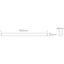 BLACK 30W LINEAR LIGHT CCTV 48V IP20 FLAT MAGNETIC thumbnail 2