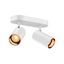ASTO TUBE, ceiling-mounted light, cylindrical, GU10, 2x max. 10 W, white thumbnail 2