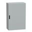 Spacial CRNG plain door w/o mount.plate. H1200xW800xD400 IP66 IK10 RAL7035 thumbnail 1
