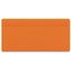 Separator plate 2 mm thick oversized orange thumbnail 2