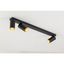 KAMI, ceiling-mounted light, 3x max. 10W, GU10, black/gold thumbnail 3